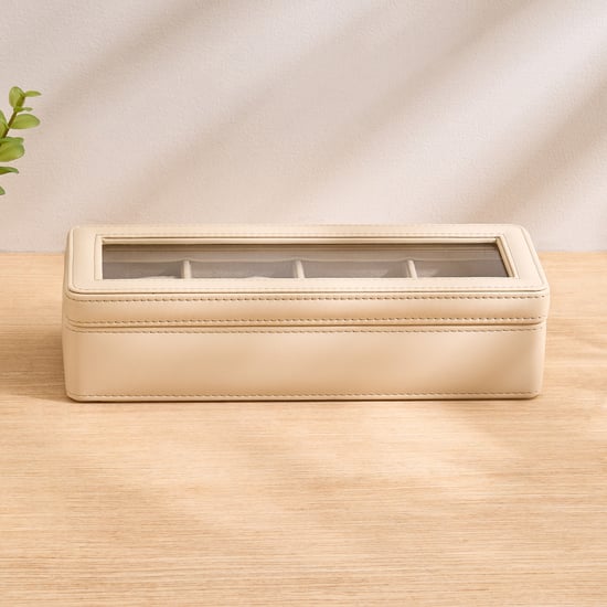 Orion Elegance Wooden 4-Compartment Watch Box