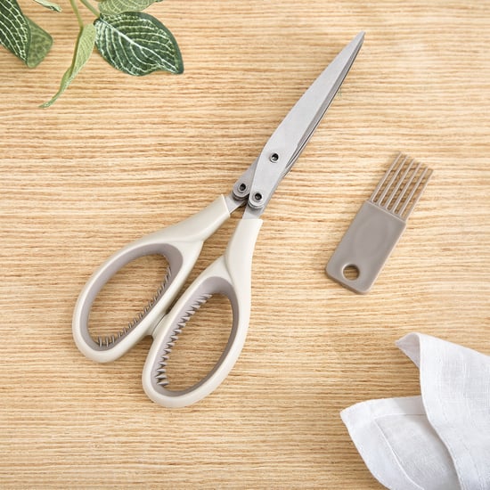 Rosemary Eva Steel Herb Scissor with Cleaner