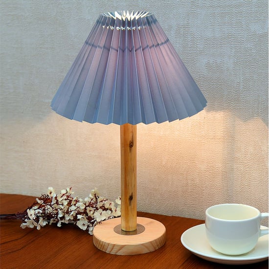 HOMESAKE Wooden Table Lamp