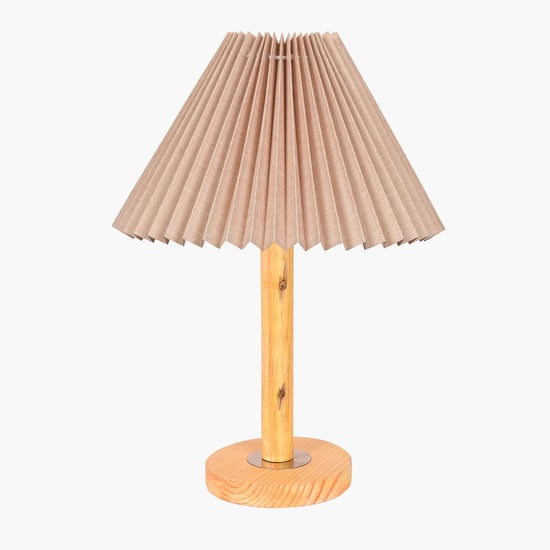 HOMESAKE Wooden Table Lamp