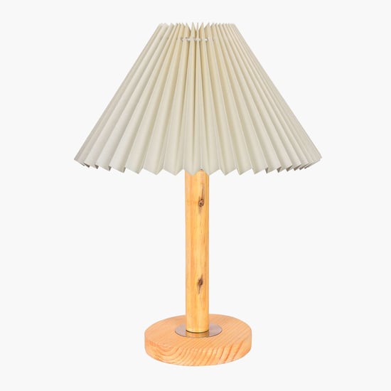 HOMESAKE Wooden Table Lamp
