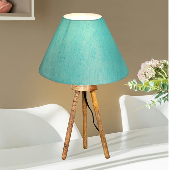 HOMESAKE Wooden Table Lamp
