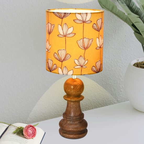 HOMESAKE Wooden Table Lamp