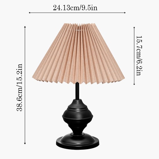 HOMESAKE Metal Table Lamp