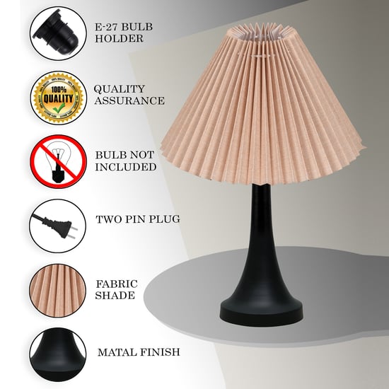 HOMESAKE Metal Table Lamp