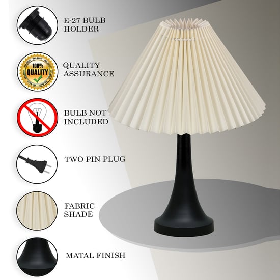 HOMESAKE Metal Table Lamp