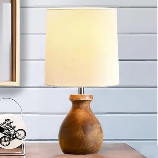HOMESAKE Wooden Table Lamp