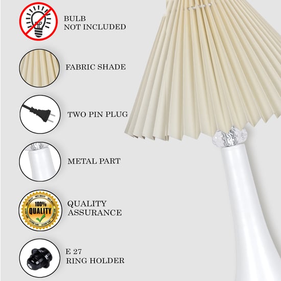 HOMESAKE Metal Table Lamp