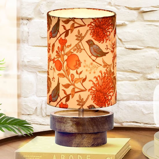 HOMESAKE Wooden Table Lamp