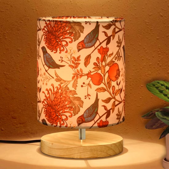 HOMESAKE Wooden Table Lamp