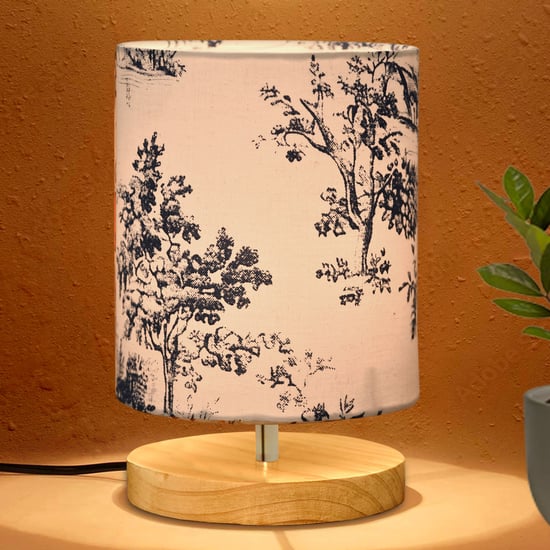 HOMESAKE Wooden Table Lamp