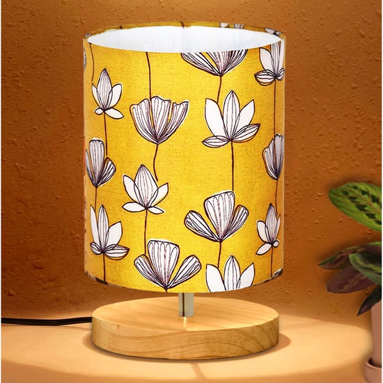 HOMESAKE Wooden Table Lamp