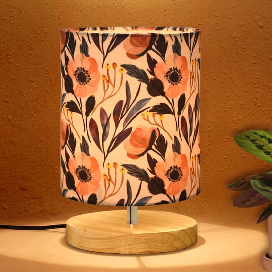 HOMESAKE Wooden Table Lamp