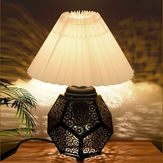 HOMESAKE Metal Table Lamp