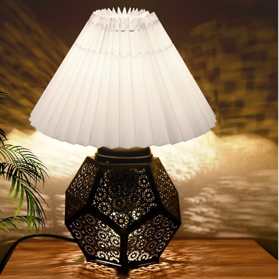 HOMESAKE Metal Table Lamp