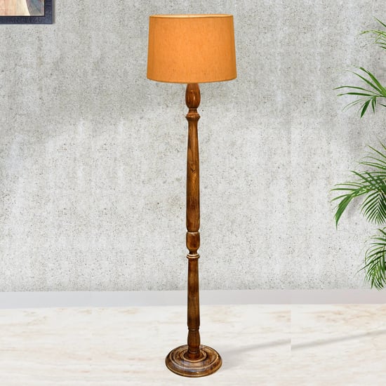 HOMESAKE Wooden Floor Lamp