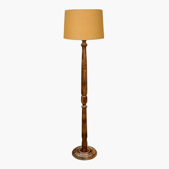 HOMESAKE Wooden Floor Lamp