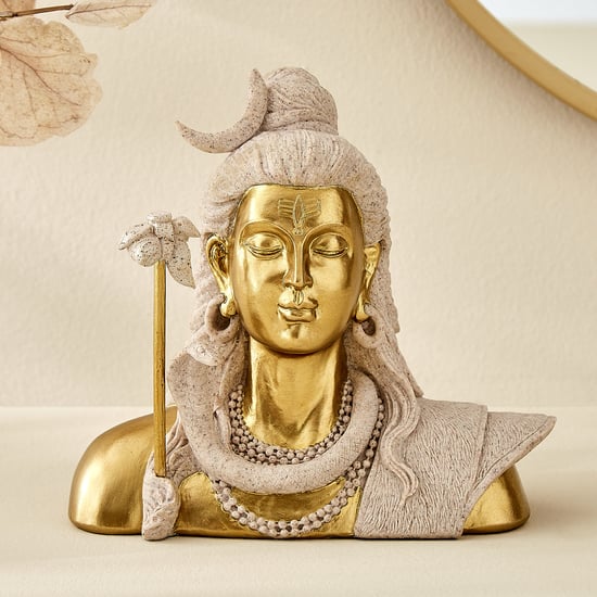 Enlighten Sand Polyresin Shiva Figurine