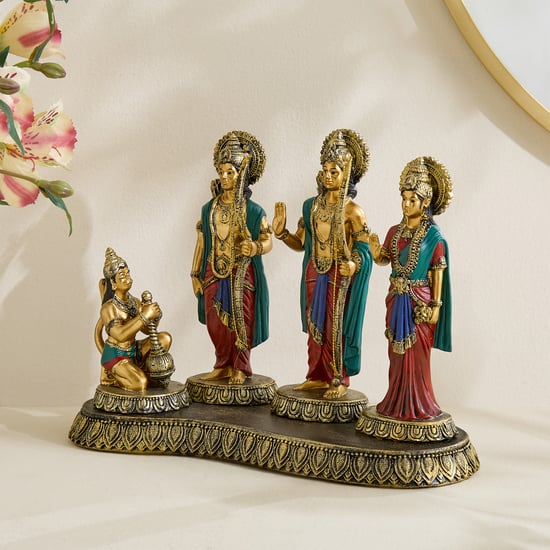 Alpana Ojas Polyresin Ram Darbar Figurine