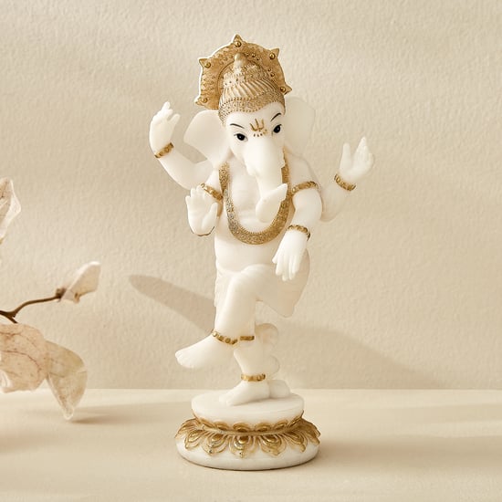 Enlighten Amudha Polyresin Dancing Ganesha Figurine