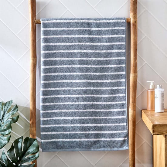 Colour Refresh Essense Cotton Stripe Bath Towel - 70x140cm