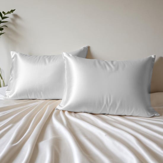 LAYERS Micro Satin Set of 2 Pillow Covers - 69x46cm