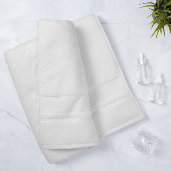 BOUTIQUE LIVING Platinum Pulse Cotton Bath Towel - 150x75cm
