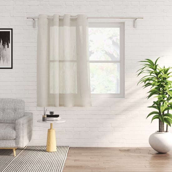 Elinor Lilac Set of 2 Sheer Window Curtains