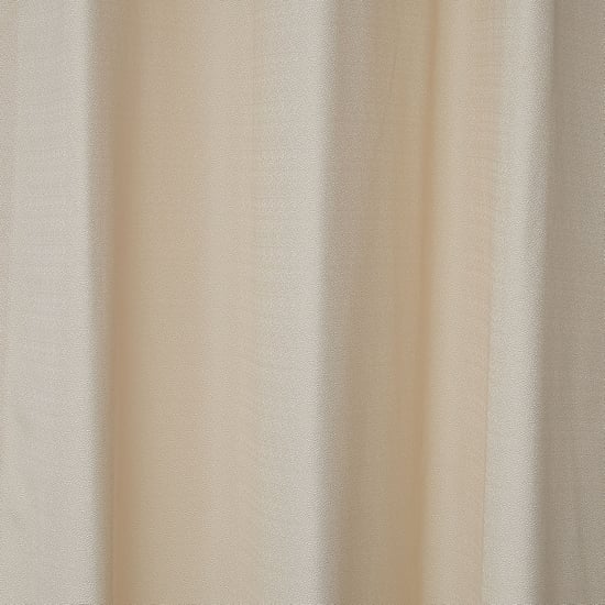 Eren Cipher Set of 4 Room-Darkening and Sheer Door Curtains - 7ft