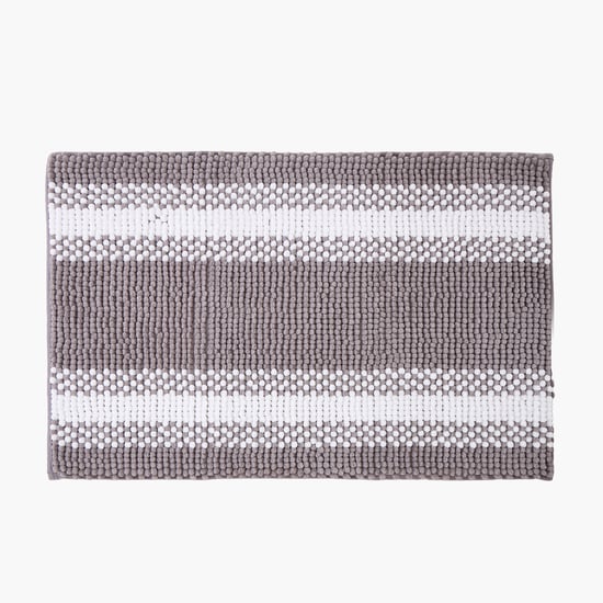 Buttercup Zenith Chenille Memory Foam Anti-Slip Bath Mat - 80x50cm