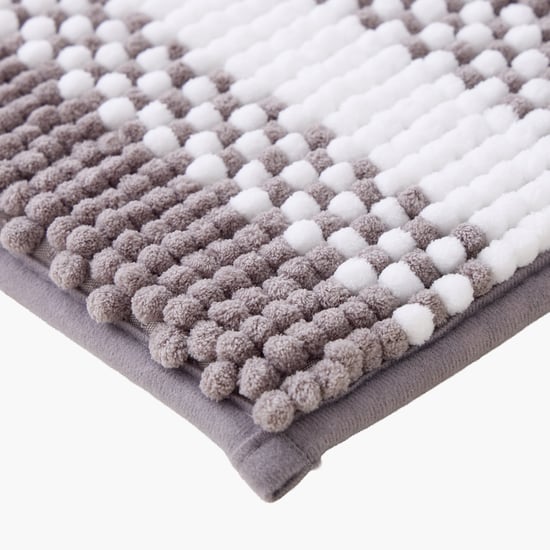 Buttercup Zenith Chenille Memory Foam Anti-Slip Bath Mat - 80x50cm
