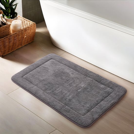 Buttercup Zenith Terry Memory Foam Anti-Slip Bath Mat - 80x50cm