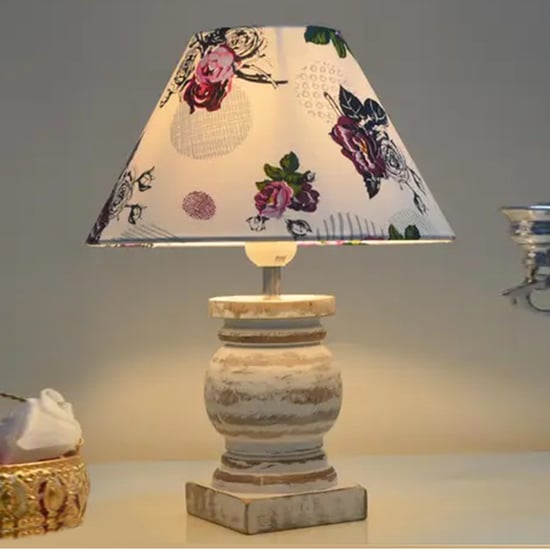 HOMESAKE Wooden Table Lamp