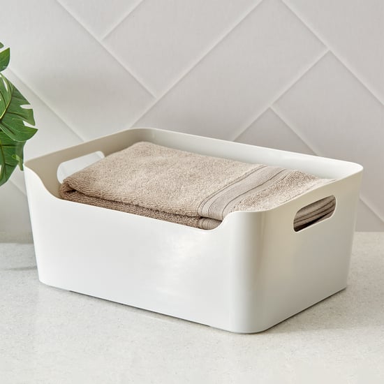 Spinel Jolly Polypropylene Storage Basket - Large