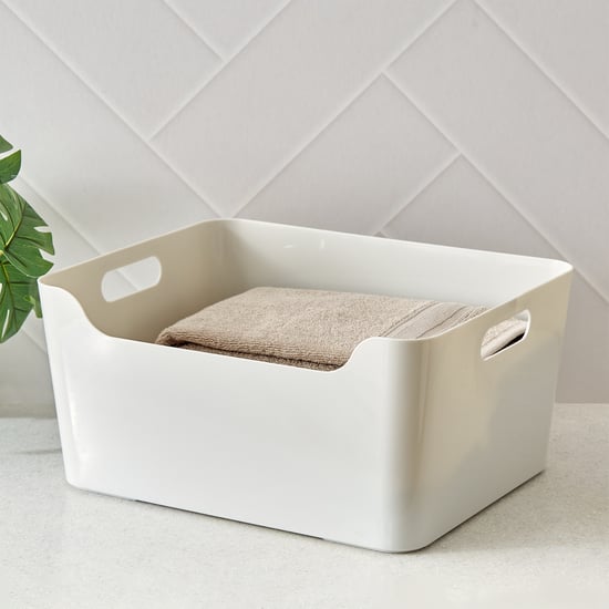 Spinel Jolly Polypropylene Storage Basket - Extra Large