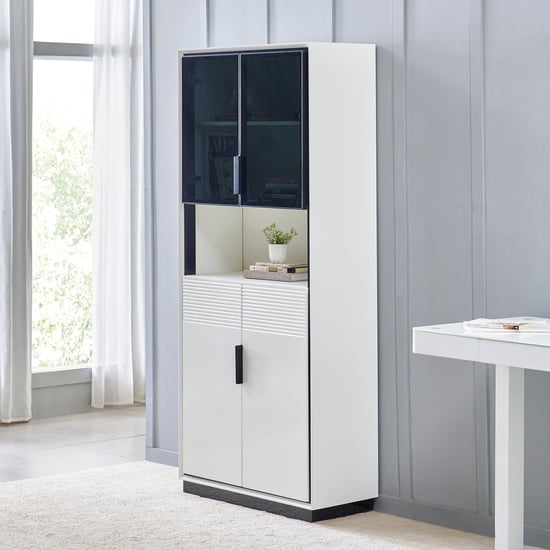 Sterling 2-Door Book Cabinet - White