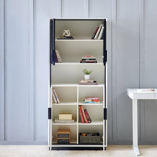 Sterling 2-Door Book Cabinet - White