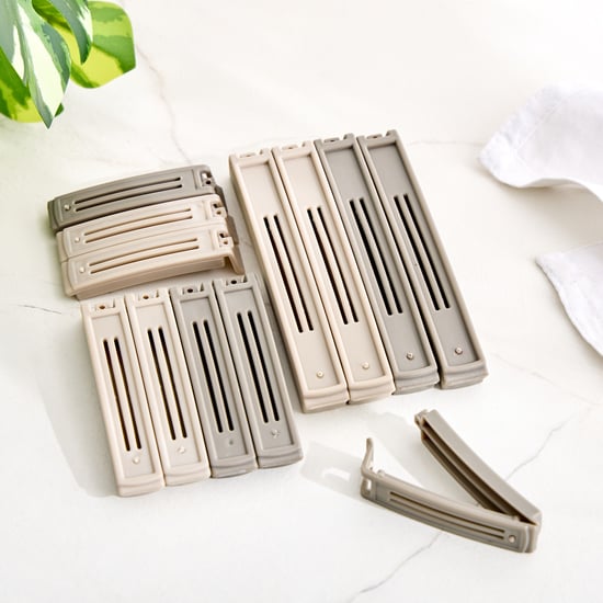 Rosemary Viola Set of 12 Polypropylene Bag Clips