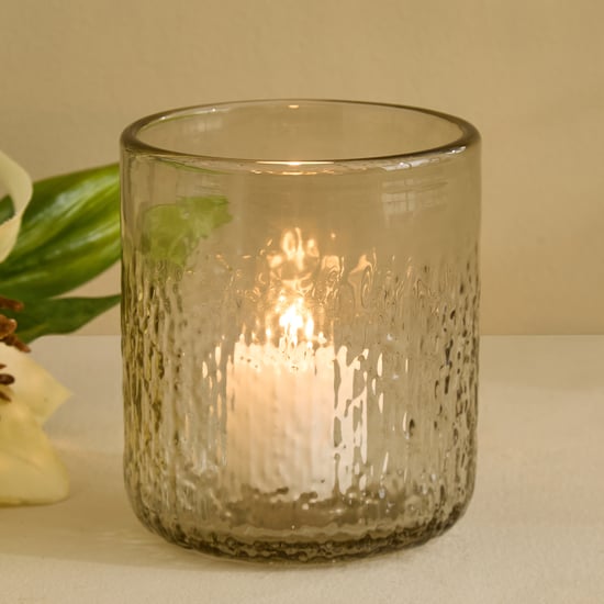 Botanica Flufois Glass Votive Candle Holder