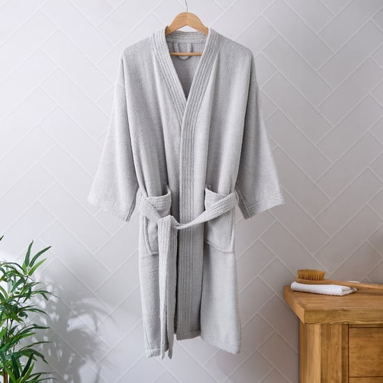 Iced Palace Fluffy Cotton Adult Bathrobe - M