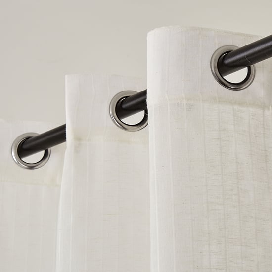 Chanderi Set of 2 Sheer Window Curtains