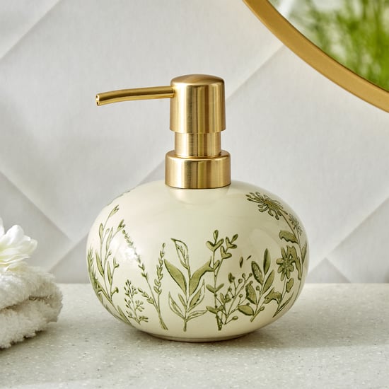 Nova Botanica Flora Ceramic Soap Dispenser - 380ml