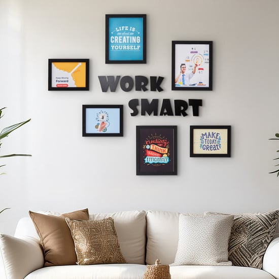 Corsica Spectrum Set of 6 Motivational Picture Frame with Plaques