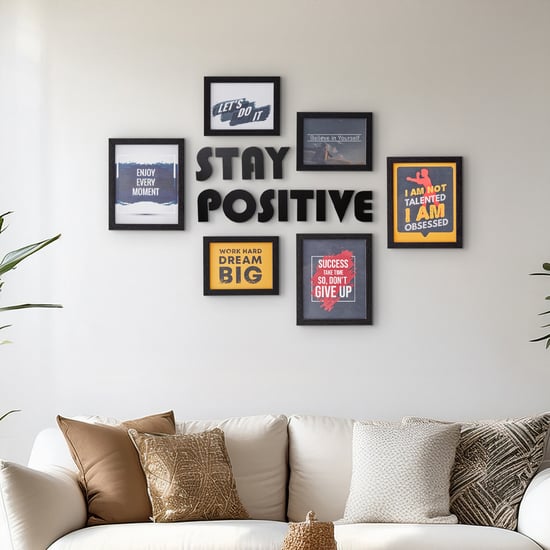 Corsica Spectrum Set of 6 Motivational Picture Frames with Plaques