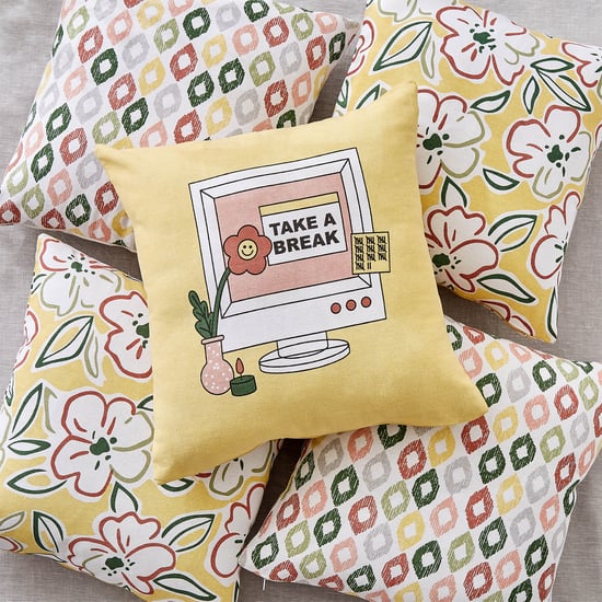 Pacific Vera Harold Set of 5 Printed Cushion Covers - 40x40cm