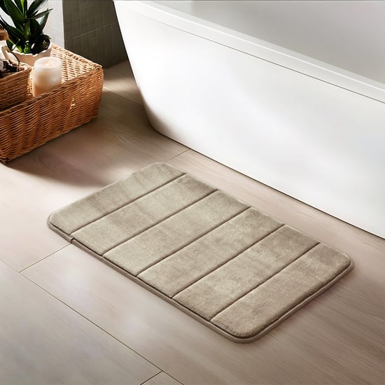 Colour Refresh Essence Milano Memory Foam Anti-Slip Bath Mat - 60x40cm
