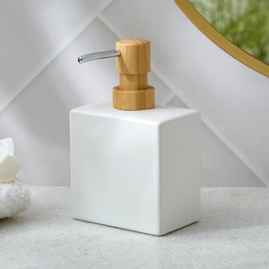 Prism Stream Ceramic Soap Dispenser - 390ml