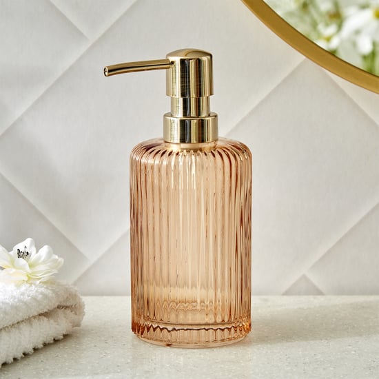 Prism Shimmer Glass Soap Dispenser - 320ml