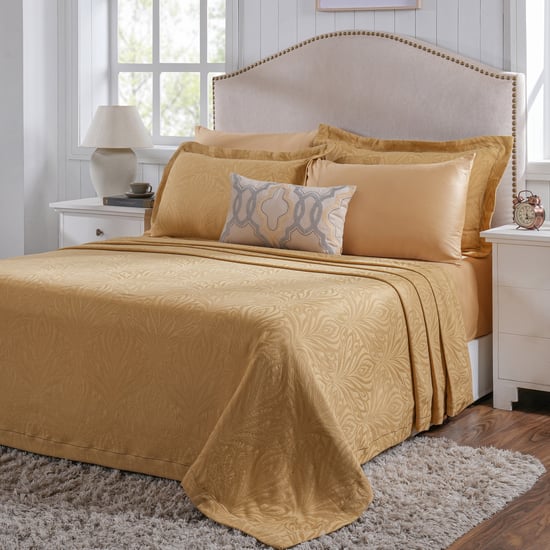 MASPAR Classical Ornate 8Pcs Jacquard Double Bed-In-A-Bag Set
