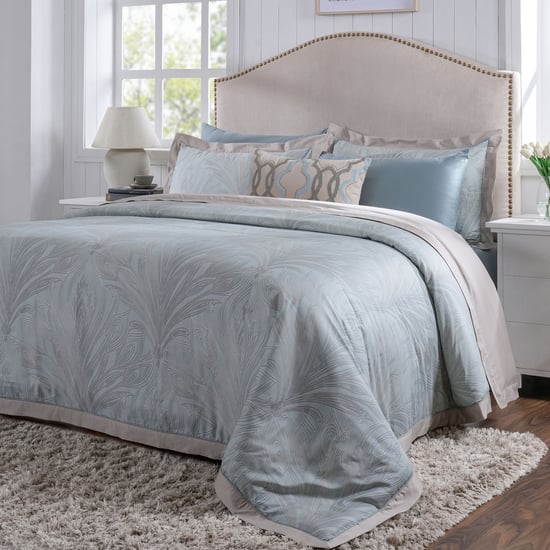 MASPAR Classical Ornate Cotton 8Pcs Printed Double Bed-In-A-Bag Set